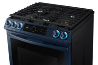 Samsung Bespoke 6 Cu. Ft. Gas Range with Air Fry - NX60A8711QN/AA | Cuisinière à gaz Bespoke Samsung de 6 pi3 avec friture à air chaud - NX60A8711QN/AA | NX60A8NS