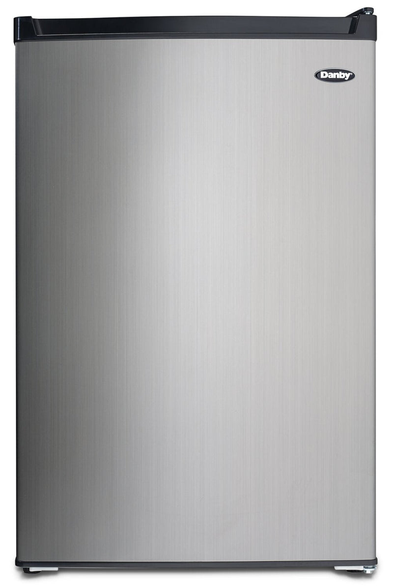 Danby 4.5 Cu. Ft. Compact Refrigerator with True Freezer - DCR045B1BSLDB-3 | Réfrigérateur compact Danby de 4,5 pi3 avec congélateur véritable - DCR045B1BSLDB-3 | DCR045SL