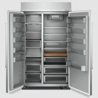 KitchenAid 30 Cu. Ft. Built-In Side-by-Side Refrigerator - KBSN708MPS | Réfrigérateur encastré KitchenAid de 30 pi³ à compartiments juxtaposés - KBSN708MPS | KBSN708S