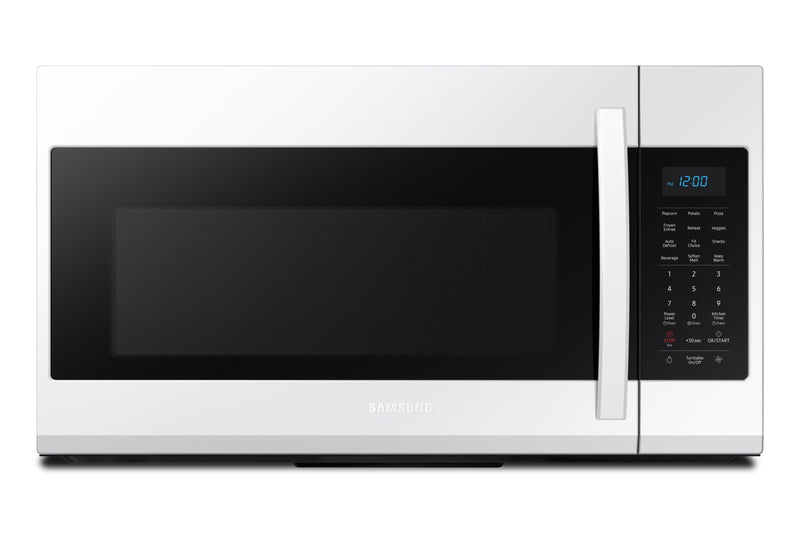 Samsung 1.9 Cu. Ft. Over-the-Range Microwave - ME19R7041FW/AC | Four à micro-ondes à hotte intégrée Samsung de 1,9 pi³ - ME19R7041FW/AC | ME19R41W