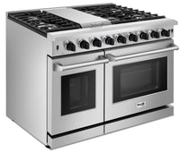 Thor Kitchen 6.8 Cu. Ft. Six-Burner Professional Gas Range – LRG4807U-SS | Cuisinière professionnelle à gaz Thor Kitchen de 6,8 pi³ à six brûleurs – LRG4807U-SS | LRG4807S