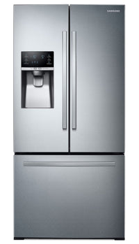 Samsung 25.5 Cu. Ft. French-Door Refrigerator with SpaceMax™ - RF26J7510SR - Refrigerator in Fingerprint-Resistant Stainless Steel