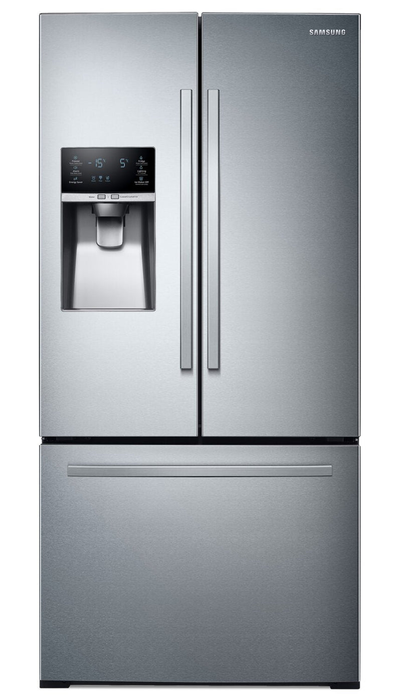 Samsung 25.5 Cu. Ft. French-Door Refrigerator with SpaceMax™ - RF26J7510SR - Refrigerator in Fingerprint-Resistant Stainless Steel