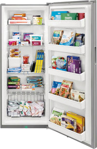 Frigidaire 16 Cu. Ft. Upright Freezer - FFFU16F2VV - Freezer in Stainless Steel Look