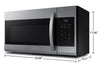 Samsung 1.7 Cu. Ft. Over-the-Range Microwave-ME17R70S