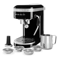 KitchenAid Metal Semi-Automatic Espresso Machine - KES6503OB | Machine à espresso semi-automatique KitchenAid en métal - KES6503OB | KES6503B