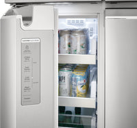 Frigidaire Gallery 21.5 Cu. Ft. Counter-Depth 4-Door Refrigerator - GRQC2255BF | Réfrigérateur 4 portes Frigidaire Gallery de 21,5 pi³ de profondeur comptoir - GRQC2255BF | GRQC2255
