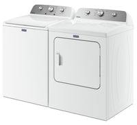 Maytag 5.2 Cu. Ft. Top-Load Washer and 7 Cu. Ft. Gas Dryer | Laveuse à chargement par le haut de 5,2 pi³ et sécheuse à gaz de 7 pi³ de Maytag | MATL450G