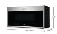 Frigidaire Gallery 1.9 Cu. Ft. Over-the-Range Microwave with Sensor Cook - GMOS1964AF | Four à micro-ondes à hotte intégrée Frigidaire Gallery de 1,9 pi³ avec cuisson par capteur - GMOS1964AF | GMOS19AF