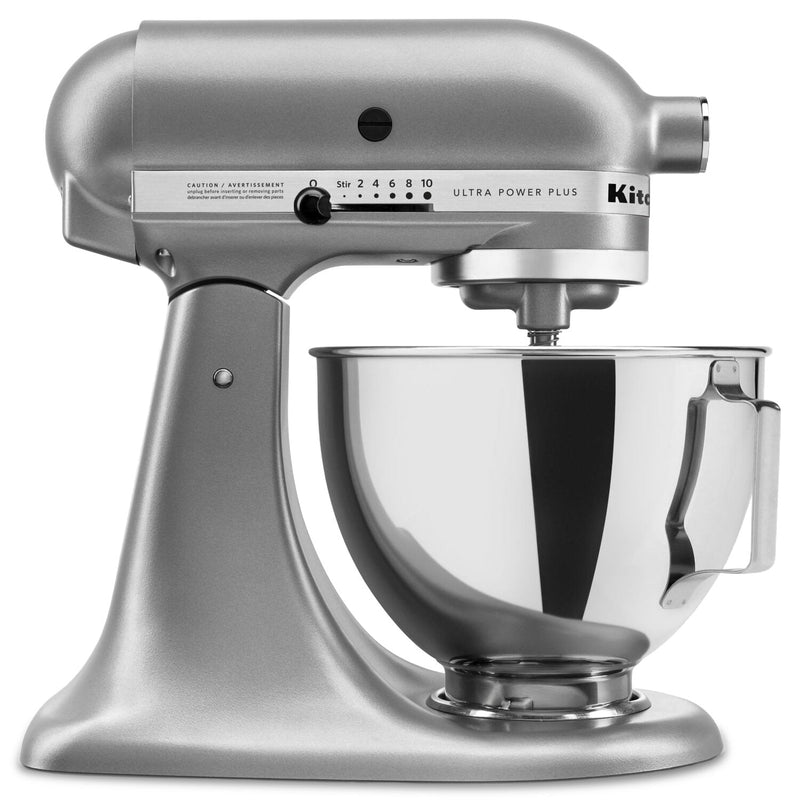 KitchenAid Ultra Power® Plus Series 4.5-Quart Tilt-Head Stand Mixer - KSM96CU - Mixer in Contour Silver 