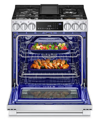 LG STUDIO 6.3 Cu. Ft. InstaView® Gas Slide-In Range - LSGS6338F | Cuisinière à gaz encastrée LG STUDIO de 6,3 pi³ avec hublot InstaViewMD - LSGS6338F | LSGS633F