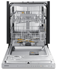 Samsung Bespoke 42 dBA Stormwash+™ Built-In Dishwasher (Panel-Ready) | Lave-vaisselle encastré Bespoke de Samsung 42 dBA avec StormWash+MC (à panneau personnalisable) | DW80B70P