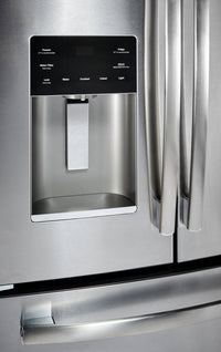 GE Profile 23.6 Cu. Ft. Fingerprint-Resistant French-Door Refrigerator - PFE24HYRKFS | Réfrigérateur GE Profile 23,6 pi³ à portes françaises, résistant aux traces de doigts - PFE24HYRKFS | PFE24HYS