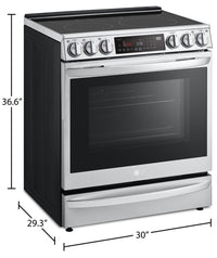 LG 6.3 Cu. Ft. Smart Electric Range with Air Sous-Vide LSEL6337F | Cuisinière électrique intelligente LG de 6,3 pi3 à convection avec Air Sous Vide - LSEL6337F | LSEL637F