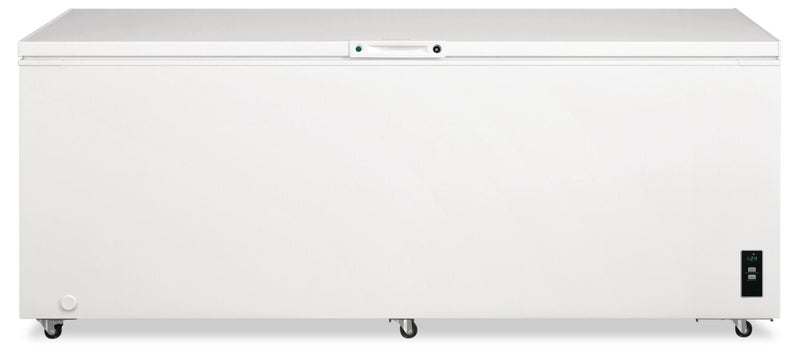Frigidaire 24.8 Cu. Ft. Chest Freezer - FFCL2542AW | Congélateur coffre Frigidaire de 24,8 pi3 - FFCL2542AW | FFCL254W