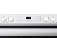Samsung 6.3 Cu. Ft. Freestanding Electric Range with Air Fry - NE63A6511SW/AC | Cuisinière électrique amovible Samsung de 6,3 pi3 avec friture à air - NE63A6511SW/AC | NE63A65W