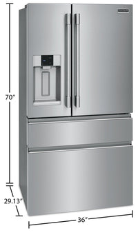 Frigidaire Professional 21.8 Cu. Ft. Counter-Depth Refrigerator - PRMC2285AF | Réfrigérateur Frigidaire Professional de 21,8 pi³ de profondeur comptoir - PRMC2285AF | PRMC22AF