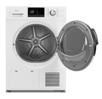 Midea 4.4 Cu. Ft. Ventless Heat Pump Dryer - MLE27N5AWWC | Sécheuse Midea de 4,4 pi3 avec pompe à chaleur et sans conduit de ventilation - MLE27N5AWWC | MLE27N5W