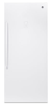 GE 21.3 Cu. Ft. Upright Freezer - FUF21DLRWW | Congélateur vertical GE de 21,3 pi3 - FUF21DLRWW | FUF21DLW