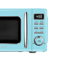 Galanz 0.7 Cu. Ft. Retro Countertop Microwave - GLCMKZ07BER07 | Four à micro-ondes de comptoir Galanz rétro de 0,7 pi3 - GLCMKZ07BER07 | GLCMKZBL