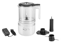 KitchenAid 5-Cup Cordless Food Chopper - KFCB519WH - Food Processor in White