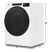 Whirlpool 7.4 Cu. Ft. Gas Dryer with Wrinkle Shield - WGD6605MW | Sécheuse à gaz Whirlpool de 7,4 pi³ avec Wrinkle ShieldMC - WGD6605MW | WGD6605W