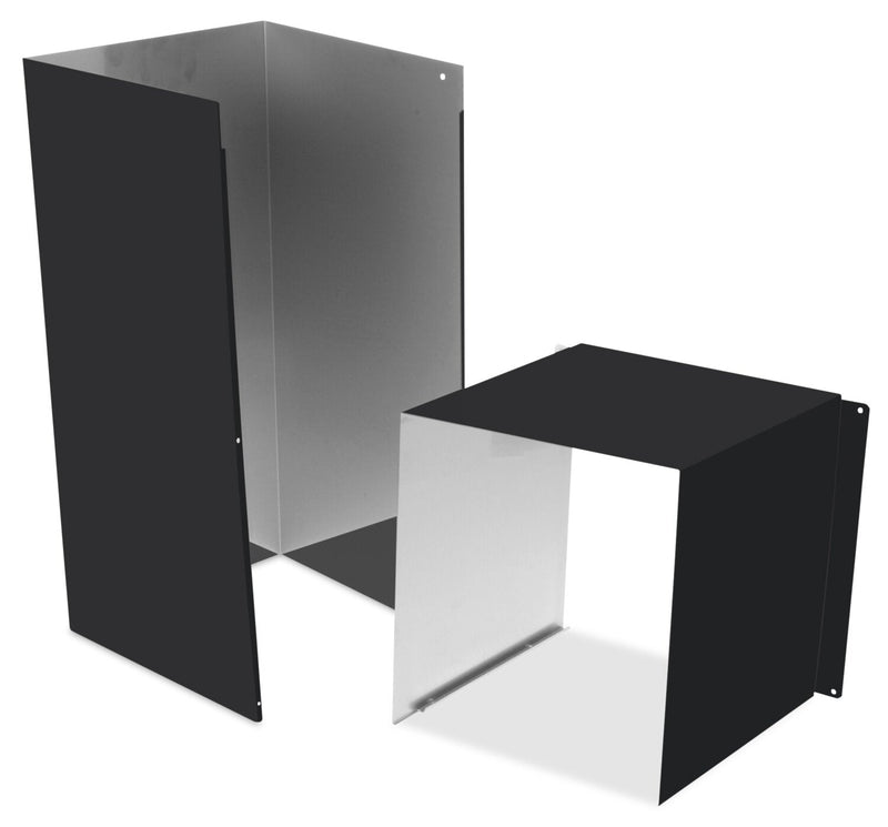 Café Duct Cover Extension in Matte Black - CX10DC9SPDS | Extension de couvre-conduit Café noir mat - CX10DC9SPDS | CX10DC9S