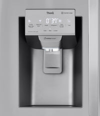 LG 28 Cu. Ft. Smart Double-Freezer Refrigerator with Craft Ice Maker - LRMXS2806S | Réfrigérateur intelligent LG de 28 pi³ à deux congélateurs et machine à glaçons - LRMXS2806S | LRMXS28S