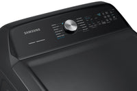 Samsung 5.8 Cu. Ft. Top-Load Washer and 7.4 Cu. Ft. Electric Dryer  |  Laveuse de 5,8 pi³ à chargement par le haut et sécheuse électrique de 7,4 pi³ de Samsung  | SATL5400