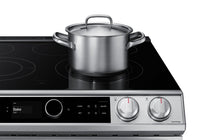 Samsung Bespoke 6.3 Cu. Ft. Slide-In Electric Range with True Convection – NE63T8711SS/AC | Cuisinière électrique encastrée Bespoke Samsung de 6,3 pi3 à convection véritable - NE63T8711SS/AC | NE63T87S