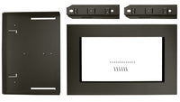 Whirlpool 27" Countertop Microwave Trim Kit - MK2167AV - Trim Kit in Black Stainless Steel