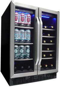 Silhouette Emmental 5.1 Cu. Ft. Dual Zone French-Door Beverage Centre - SBC051D1BSS - Beverage Centre in Stainless Steel