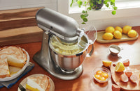 KitchenAid Artisan Series Tilt-Head Stand Mixer with Premium Accessory Pack - KSM195PSMS | Batteur sur socle à tête inclinable KitchenAid de la série Artisan avec trousse d'accessoires de qualité supérieure - KSM195PSMS | KSM9PSMS