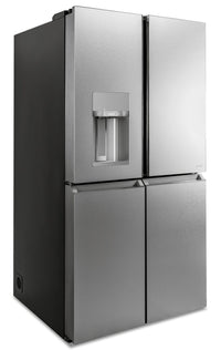 Café 27.4 Cu. Ft. Quad-Door Smart Refrigerator - CQE28DM5NS5 - Refrigerator in Platinum Glass 