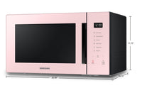Samsung Bespoke 1.1 Cu. Ft. Countertop Microwave - MS11T5018AP/AC | Four à micro-ondes de comptoir Samsung Bespoke de 1,1 pi3 - MS11T5018AP | MS11T5PG