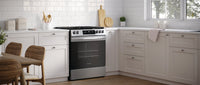 Frigidaire 5.1 Cu. Ft. Front-Control Gas Range with Quick Boil - FCFG3062AS | Cuisinière à gaz Frigidaire de 5,1 pi3 avec commandes à l’avant et ébullition rapide - FCFG3062AS | FCFG306S