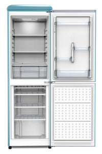 Galanz 7.4 Cu. Ft. Retro Bottom-Freezer Refrigerator - GLR74BBER12 | Réfrigérateur Galanz rétro de 7,4 pi3 à congélateur inférieur - GLR74BBER12 | GLR74BBL
