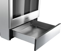 Bosch 800 Series 4.6 Cu. Ft. Dual Fuel Range with Warming Drawer - HDI8056C | Cuisinière hybride Bosch de série 800 de 4,6 pi3 avec tiroir-réchaud - HDI8056C | HDI8056C