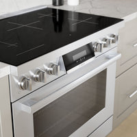 Bosch 800 Series 3.7 Cu. Ft. Electric Induction Range - HIS8655C  | Cuisinière électrique à induction Bosch de série 800 de 3,7 pi3 - HIS8655C  | HIS8655C