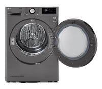 LG 4.2 Cu. Ft. Electric Heat Pump Dryer - DLHC1455P | Sécheuse électrique LG de 4,2 pi3 avec technologie Heat Pump - DLHC1455P | DLHC145P