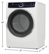 Electrolux 8 Cu. Ft. Front-Load Electric Dryer - ELFE753CAW | Sécheuse électrique Electrolux à chargement frontal de 8 pi3 - ELFE753CAW | ELFE753W