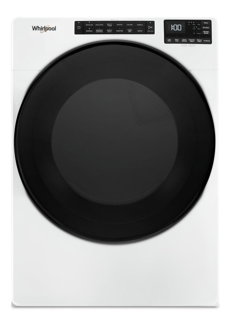 Whirlpool 7.4 Cu. Ft. Electric Dryer with Steam - YWED6605MW | Sécheuse électrique Whirlpool de 7,4 pi³ avec vapeur - YWED6605MW | YWED665W