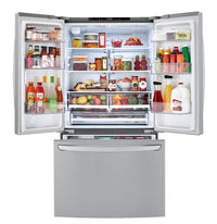 LG 23 Cu. Ft. Counter-Depth French-Door Refrigerator - LFCC22426S  | Réfrigérateur LG de 23 pi³ à portes françaises de profondeur comptoir - LFCC22426S  | LFCC2242