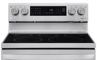 LG 6.3 Cu. Ft. Electric InstaView™ Range with Air Fry - LREL6325F