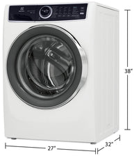 Electrolux 5.2 Cu. Ft. Front-Load Washer - ELFW7537AW | Laveuse Electrolux à chargement frontal de 5,2 pi3 - ELFW7537AW | ELFW753W