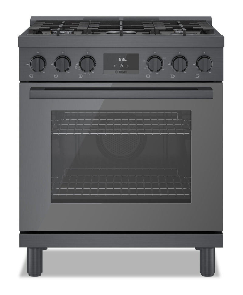 Bosch 800 Series 3.7 Cu. Ft. Industrial-Style Freestanding Gas Range - HGS8045UC |  Cuisinière à gaz amovible Bosch de série 800 de 3,7 pi3 de style industriel - HGS8045UC | HGS8045U