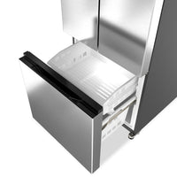 Galanz 16 Cu. Ft. French-Door Refrigerator - GLR16FS2M08 | Réfrigérateur Galanz de 16 pi3 à portes françaises - GLR16FS2M08 | GLR16FSS