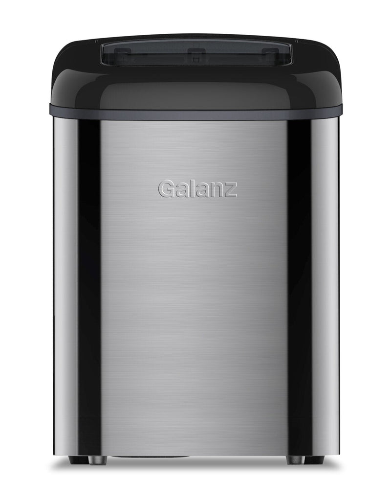 Galanz 2.1 Cu Ft. Portable Countertop Ice Maker - GLCI26S2A3A | Machine à glaçons de comptoir portative Galanz de 2,1 pi3 - GLCI26S2A3A | GLCI26SS