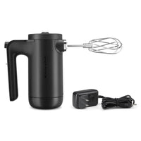 KitchenAid 7-Speed Cordless Hand Mixer - KHMB732BM - Mixer in Black Matte