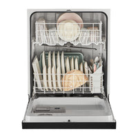 Whirlpool Front-Control Dishwasher with Boost Cycle - WDF340PAMB | Lave-vaisselle Whirlpool avec commandes à l'avant et cycle d’augmentation - WDF340PAMB | WDF340MB
